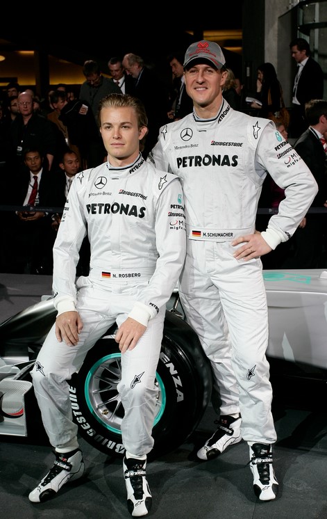 Nico Rosberg Talks About Michael Schumacher